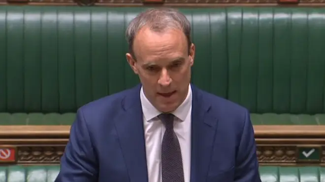 Dominic Raab introduced the new legislation in the House of Commons on Monday