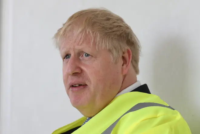 Boris Johnson visited Yorkshire on Monday