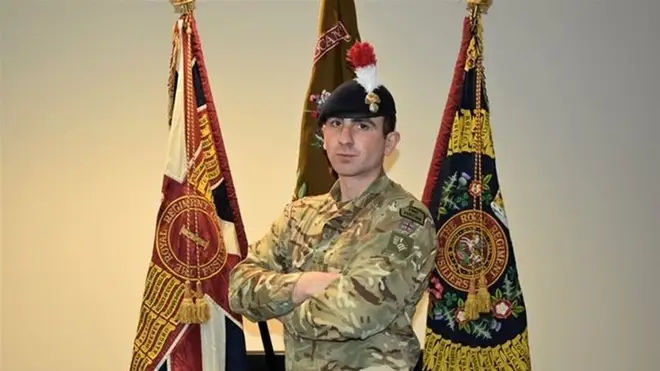 Sam Brownridge was part of the British Army's combat-ready forces as part of a Nato mission in the country