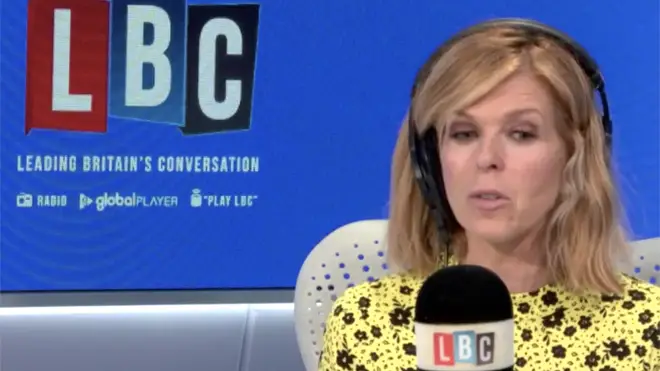 Kate Garraway was speaking to James O'Brien on LBC today