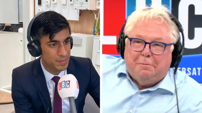 Rishi Sunak spoke to Nick Ferrari following the summer statement