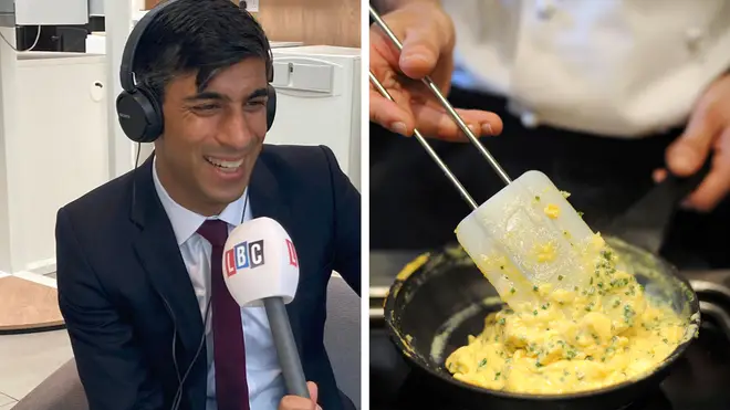 Rishi Sunak revealed the first half-price meal he would enjoy