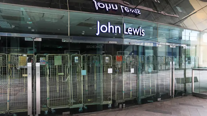 John Lewis has announced it will permanently close eight outlets