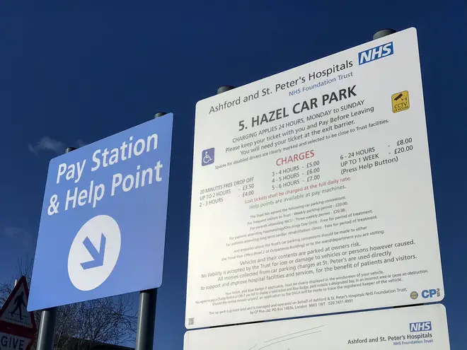 The government made hospital car parking free for NHS staff at the start of the coronavirus crisis