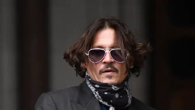 The Pirates Of The Caribbean actor has been giving evidence in his libel action against The Sun newspaper
