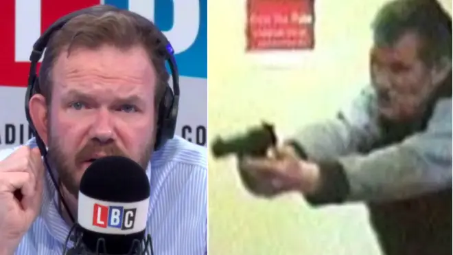 James O'Brien spoke to a man who tackled a bank robber