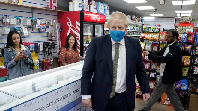 The Prime Minister has hinted that face masks may become mandatory in shops in England