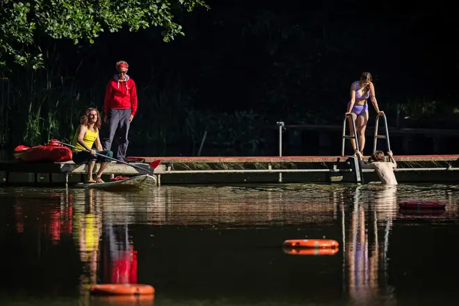 Hampstead Heath's ponds also reopened on Saturday