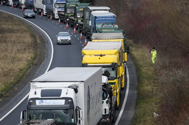 A new lorry park in Kent is expected to form part of the new border measures