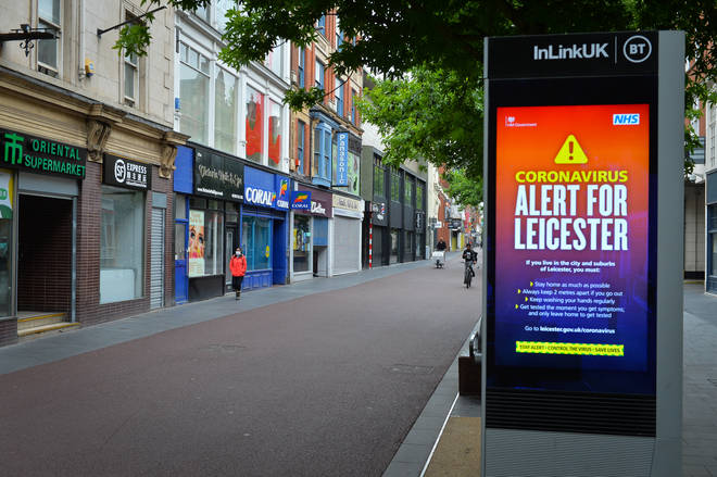 More areas are at risk of following Leicester in entering local lockdown
