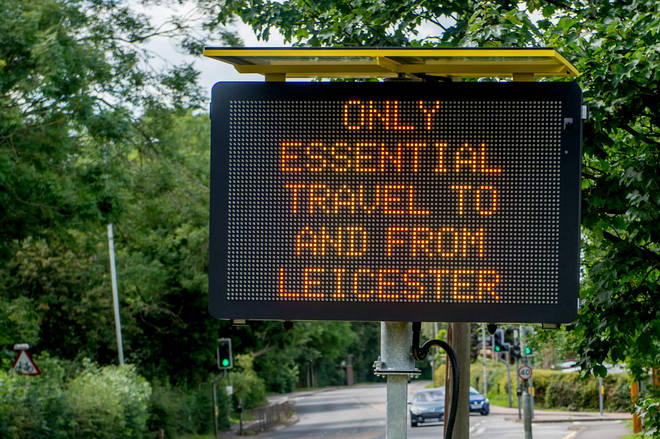 Leicester has been in local lockdown for two weeks