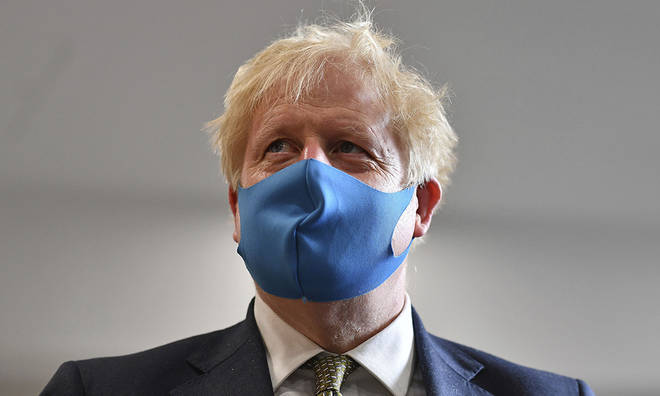 Boris Johnson has imposed a fine for anyone shopping without a face mask in England