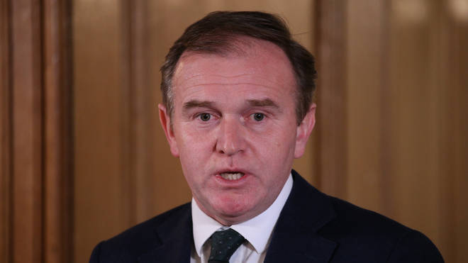 George Eustice refused to rule out making face masks mandatory in offices as he defended Government policy