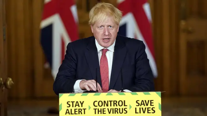 Boris Johnson announced a series of measures aimed at bringing the UK back to normality.
