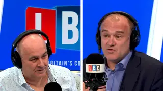 Sir Ed Davey was speaking to LBC's Iain Dale