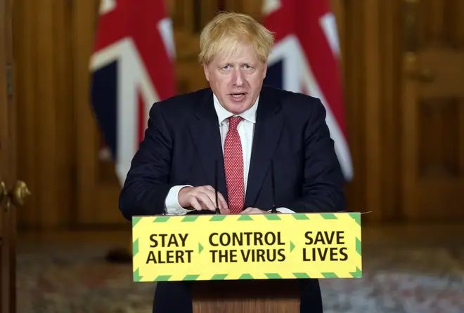 Boris Johnson made the announcement on Friday morning