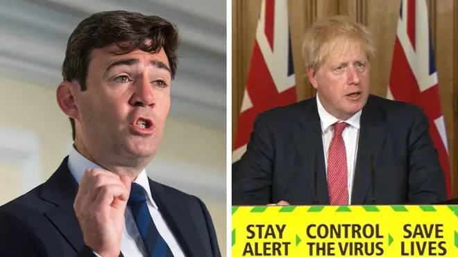 Manchester Mayor Andy Burnham tells LBC that local authorities are "left in the dark" by Westminster