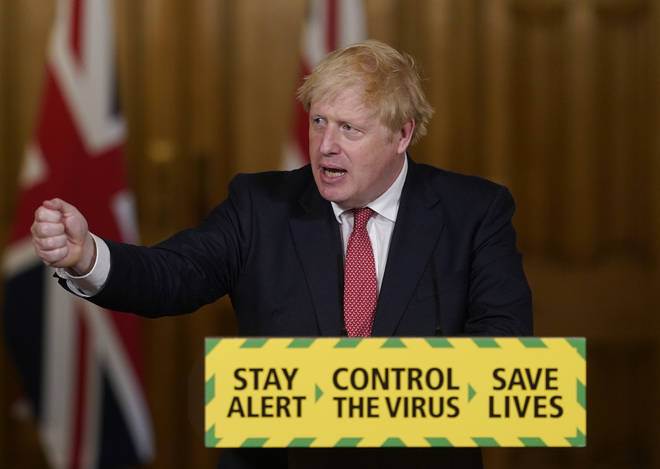 The Prime Minister announced another easing of coronavirus lockdown restrictions in England on Friday