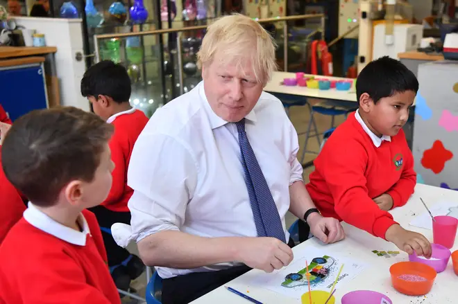 The Prime Minister said the funding will help children "catch up"