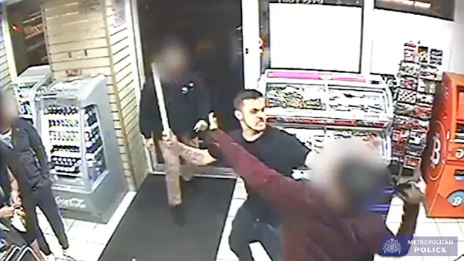 Police released CCTV of the attack on Grays Inn Road