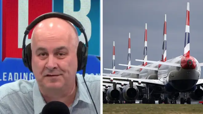 Iain Dale had strong words for British Airways bosses