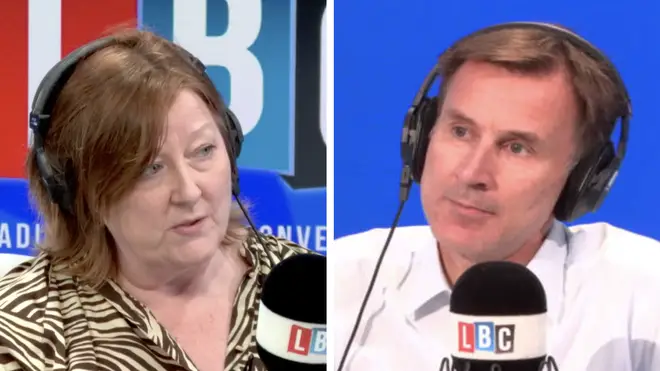 Mr Hunt told LBC that the UK was over-prepared for flu and under-prepared for SARS