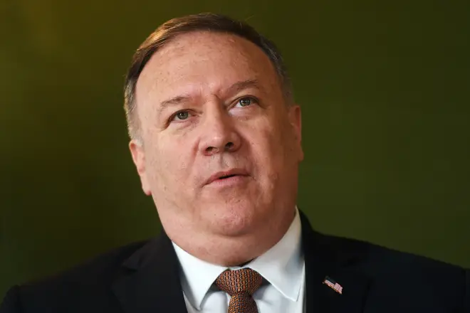 Mike Pompeo said he hoped to get a trade deal with the UK finalised as quickly as possible