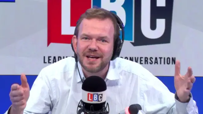 James O'Brien had a sudden realisation in the studio