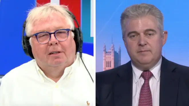 Nick Ferrari spoke to Brandon Lewis about the new facemask rule