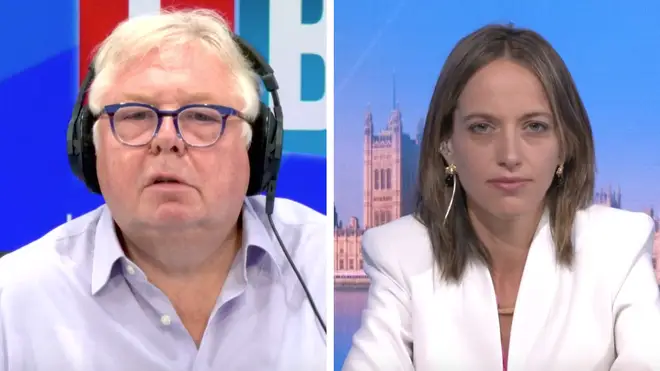 Nick Ferrari quizzed Helen Whately about the facemask rules