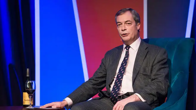 Your chance to have dinner with Nigel Farage
