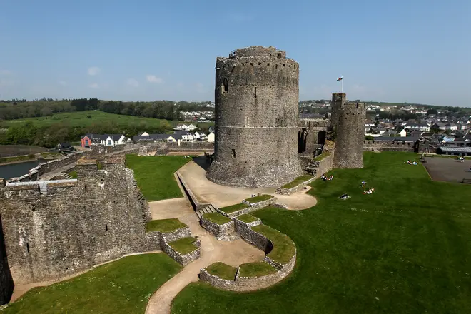 Pembroke Castle had to be evacuated following the discovery