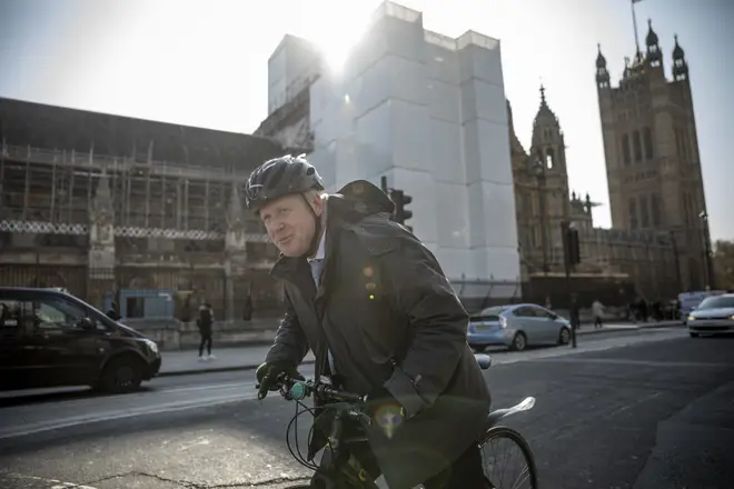 Boris Johnson is set to announce a government cycling initiative