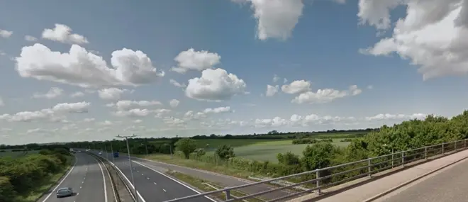 The crash happened near Thanet, in Kent