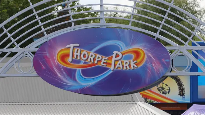 Thorpe Park in Surrey, as the park kept its doors open to the public after an attempted stabbing murder on its premises