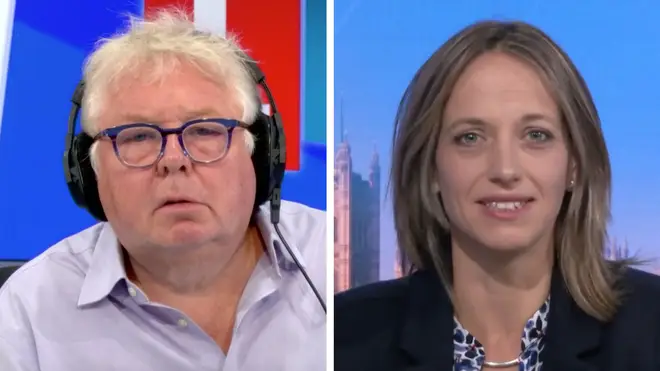 Nick Ferrari asked Helen Whately why the government are paying for half-price fast food