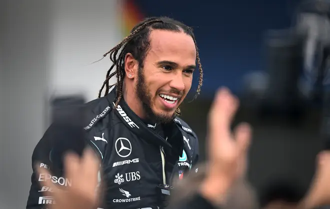 F1 star Lewis Hamilton drew criticism for the post