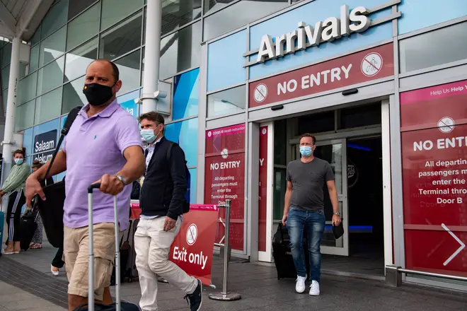 Arrivals from Spain are required to quarantine for 14-days on their return to the UK