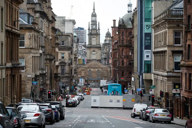 Officials were criticised for housing asylum seekers in hotels after the Glasgow attack