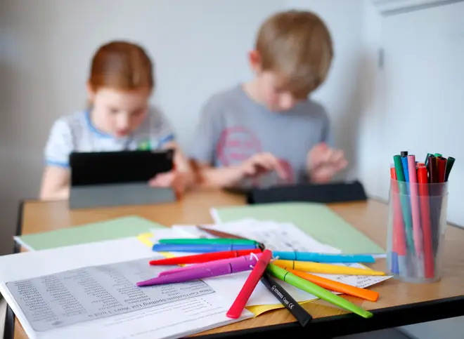 Parents have struggled with home schooling during lockdown