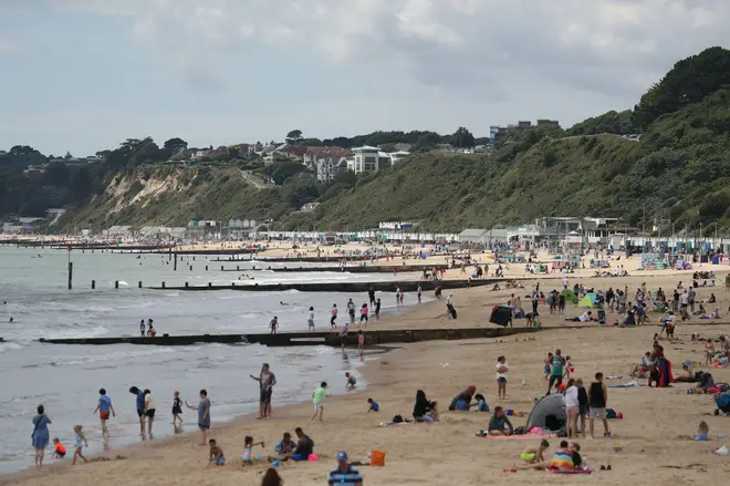 Sunseekers headed to Bournemouth Beach on Tuesday
