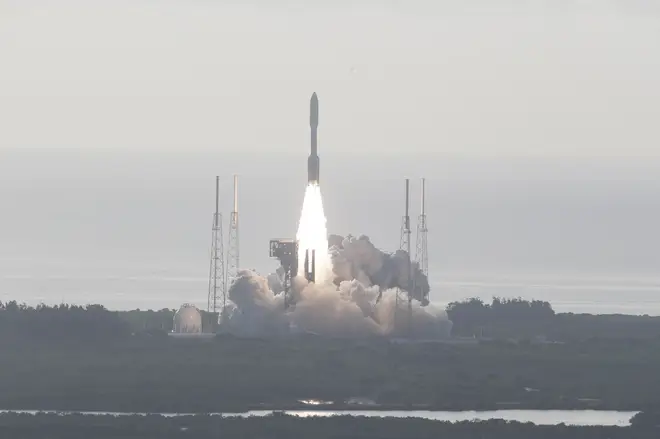 The Nasa rover blasted off into space on Thursday