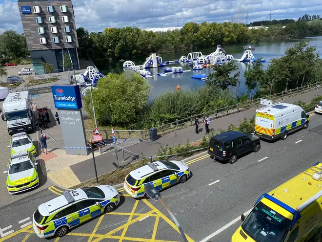 Police have discovered the body of a teenage boy in a like in Thurrock