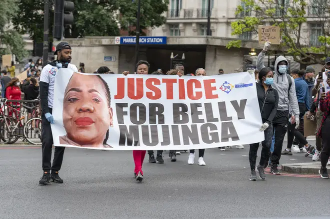 Many have protested over Belly Mujinga's death