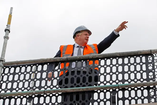 Boris Johnson has said he wants workers in England to start returning to workplaces