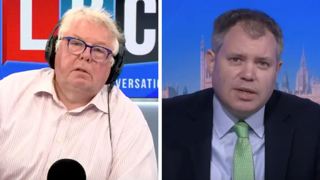 Nick Ferrari challenges Health Minister Ed Argar over his claims about Test & Trace