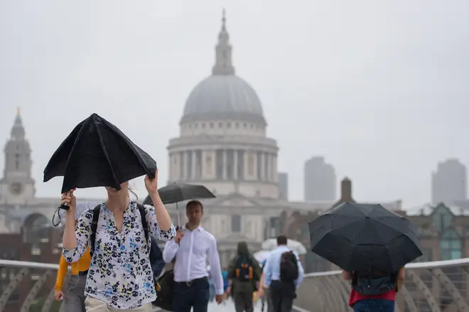 England's heatwave is set to continue, with London expecting a top temperature today of 31 degrees