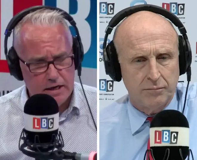 John Healey spoke to Eddie Mair from the Labour conference on Monday