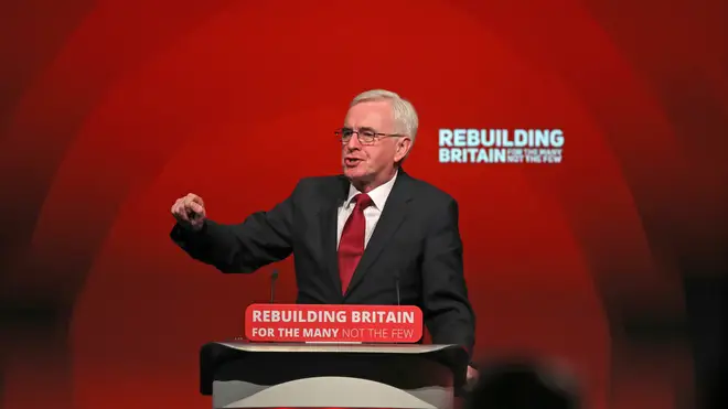 John McDonnell has said any new referendum should be on the deal