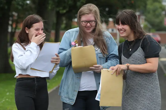 A-level results day 2020
